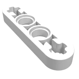 Technic Beam 1 x 4 Thin / White