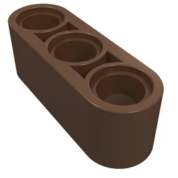 Technic Beam 1 x 3 Thick / Brown