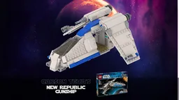 Carson Teva's New Republic Gunship - 75460 alternative