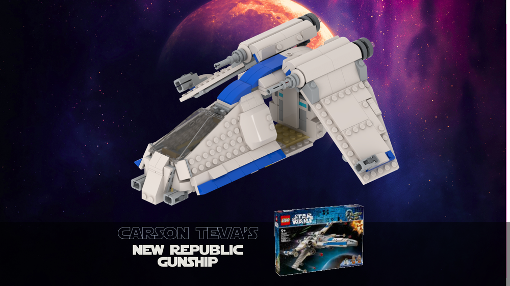 Lego Carson Teva's New Republic Gunship - 75460 alternative
