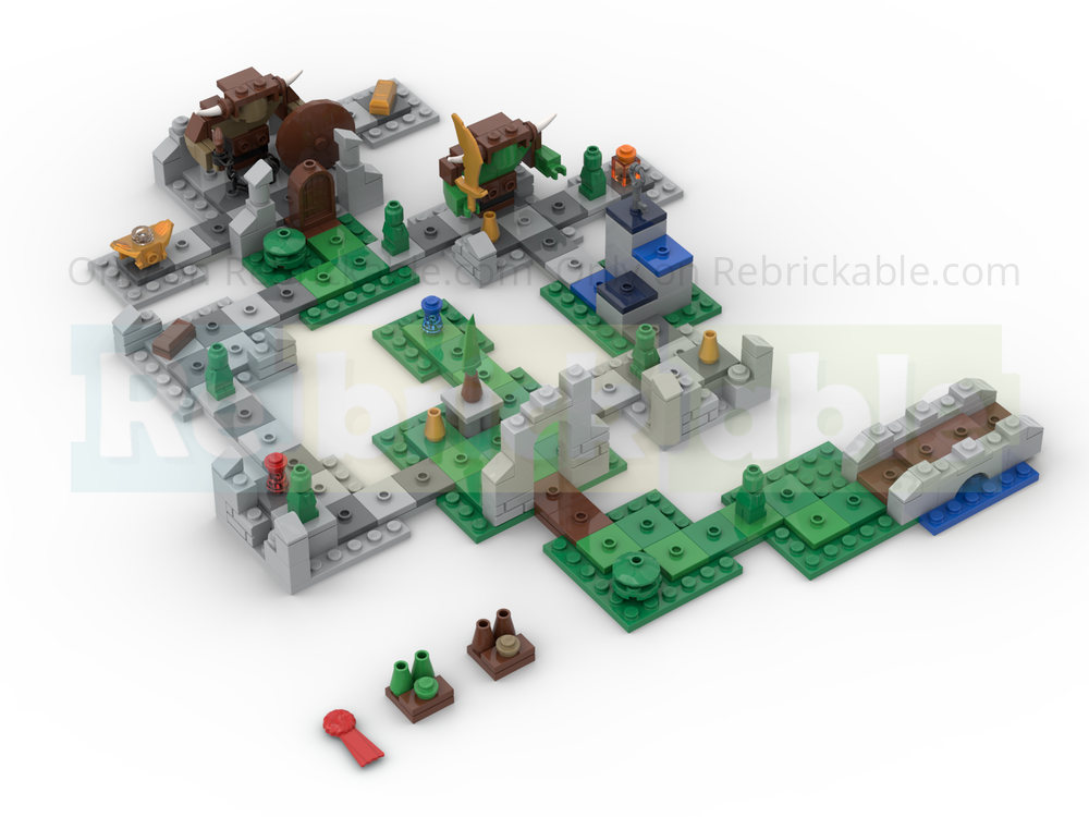 Lego Gates of Elsruck (from Heroica Plus expansion)