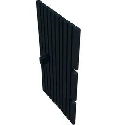 Door 1 x 4 x 6 / Black