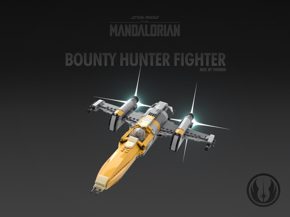 Lego Bounty Hunter Fighter (as seen on The Mandalorian) - Version 1.1