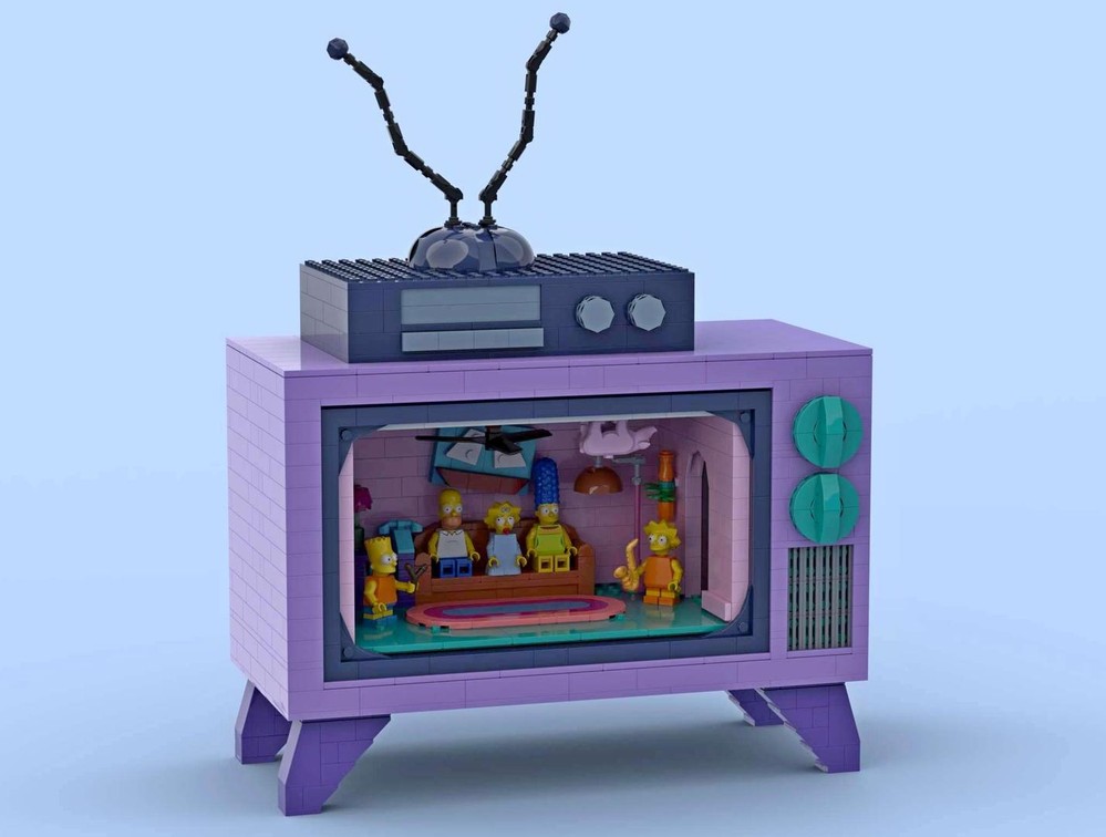 Lego SIMPSON'S TV