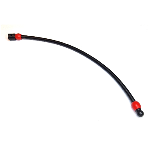 Lego Jewelry Cord 23L with Red Beads / Black