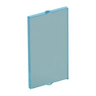 Glass for Window 1 x 2 x 3 Flat Front / Trans-Light Blue