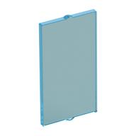 Lego Glass for Window 1 x 2 x 3 Flat Front / Trans-Light Blue