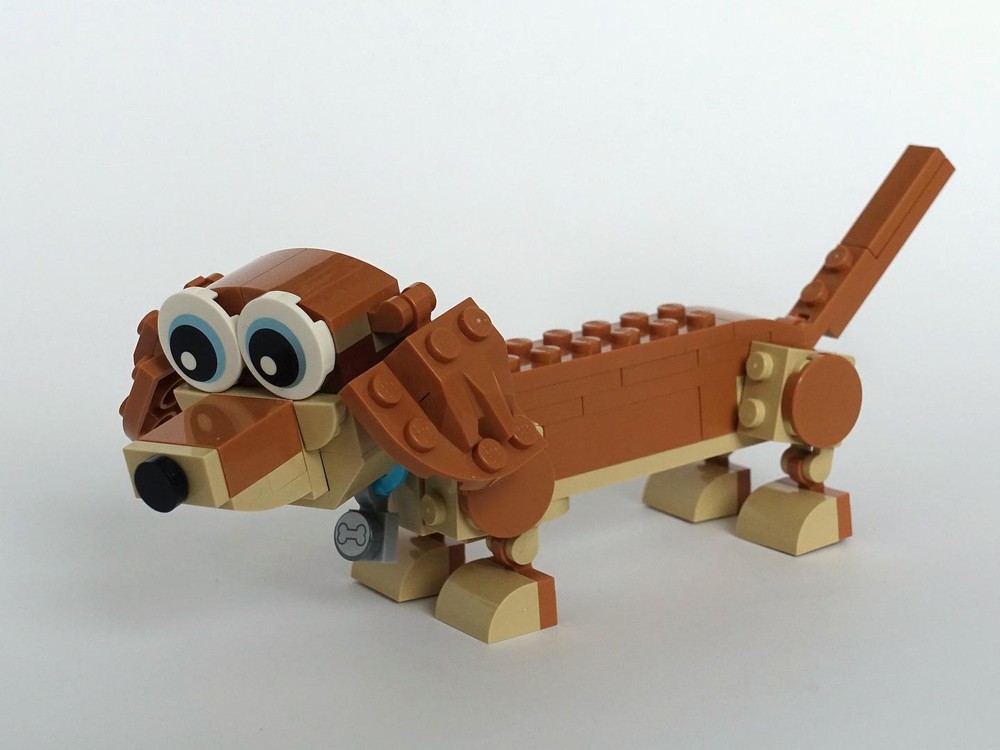 Lego 31137: Upgraded Dachshund