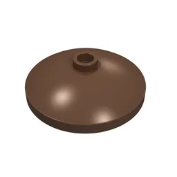 Dish 3 x 3 Inverted [Radar] / Brown