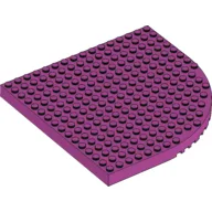 Brick Round Corner 16 x 16 / Magenta