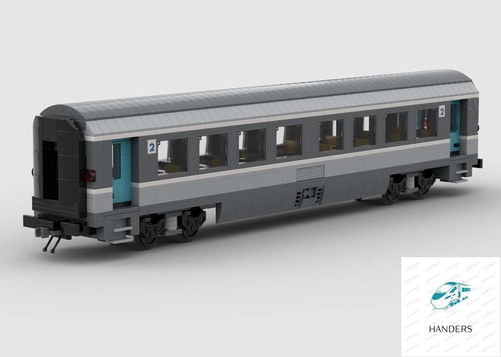 Lego 8 wide French PAX Wagon