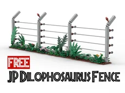 JP Dilophosaurus Fence