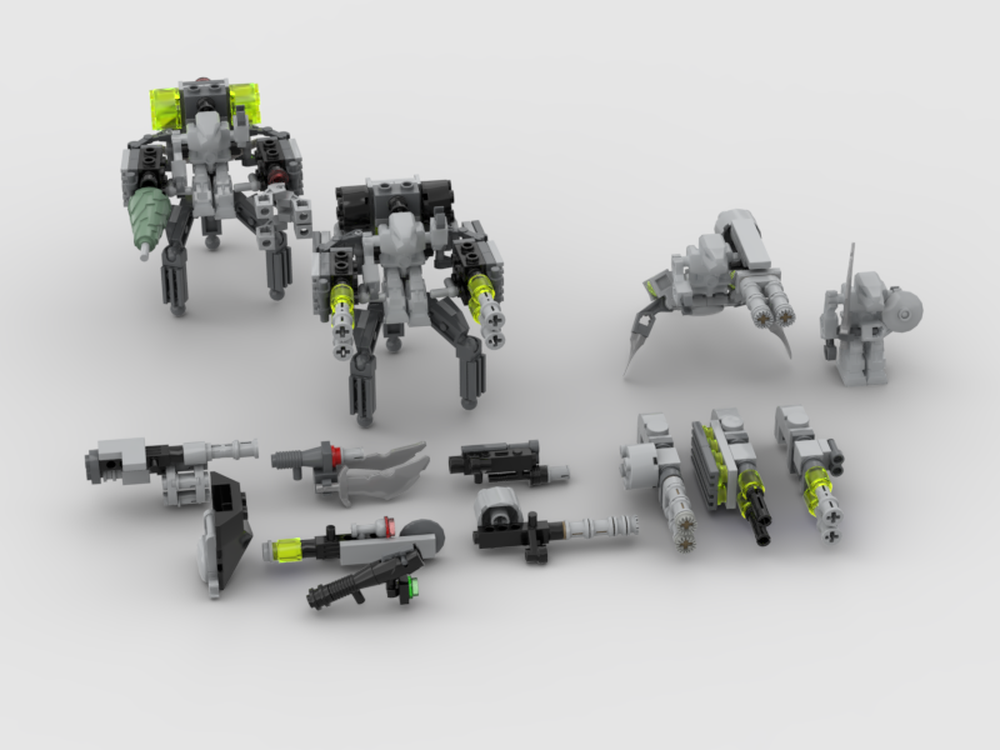 Lego Exo Force Robot Equipment