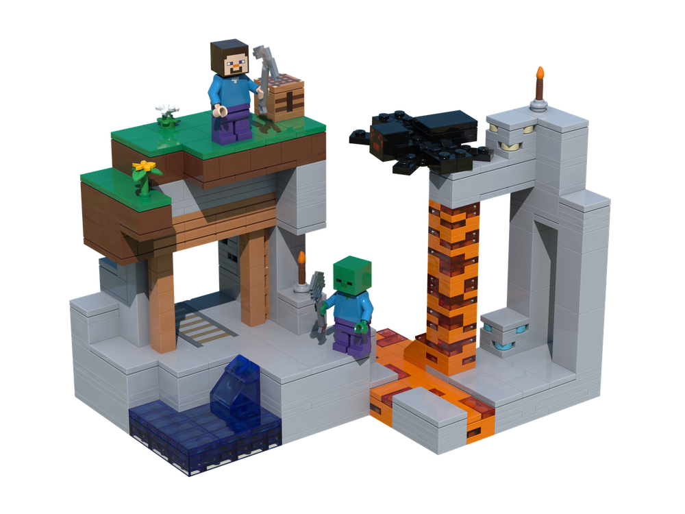 LEGO (Famous Cubic Game): Upgraded Verions Series #1 : The Abandoned Mine
