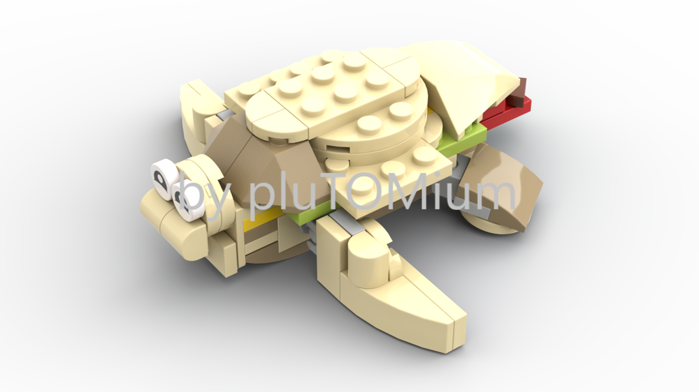 Lego Turtle (LEGO 30582 Alternate)