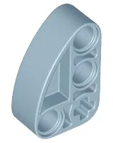 Technic Beam 2 x 3 L-Shape with Quarter Ellipse Thick