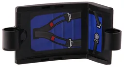 Technic, Panel Curved 3 x 5 x 3 with Blue and Red Seatbelts and Cushions, and Silver Buckles Pattern (Stickers) - Set 42204