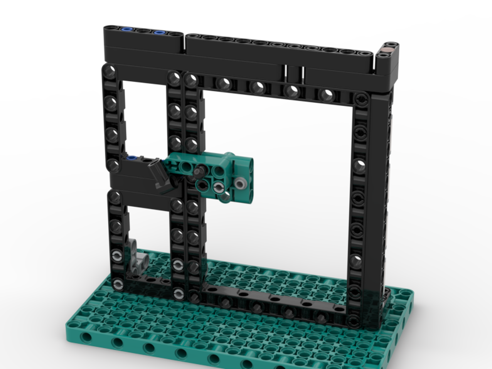 Lego Automatic Door Latch Base
