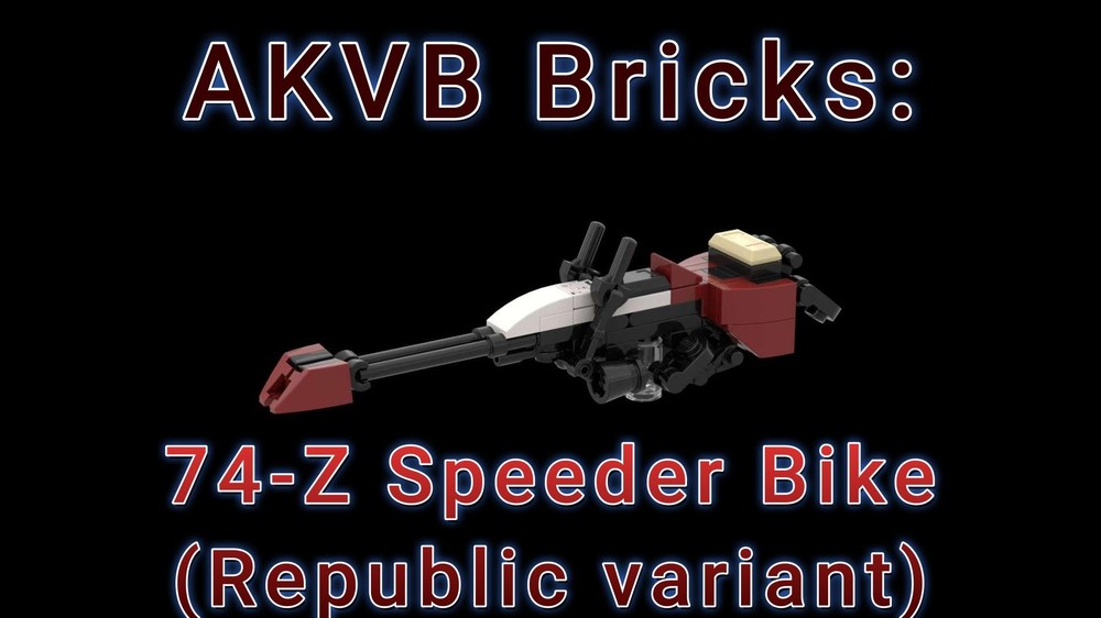 Lego 74-Z Speeder Bike (Republic)