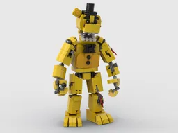 Withered golden Freddy
