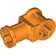 Lego Technic Axle Connector with Axle Hole / Orange