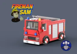 Jupiter 000 - Vintage Fireman Sam