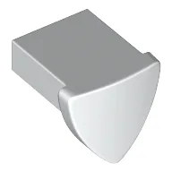 Animal Body Part, Dog Ear, Plate Special 1 x 1 / White