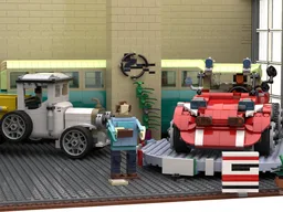 PUMA, Dune Buggy, on turnable stage