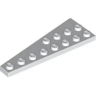 Wedge Plate 8 x 3, 8° Right / White