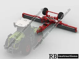 Cambridge roller for Claas Xerion 5000 or Fastrac (Ackerwalze)