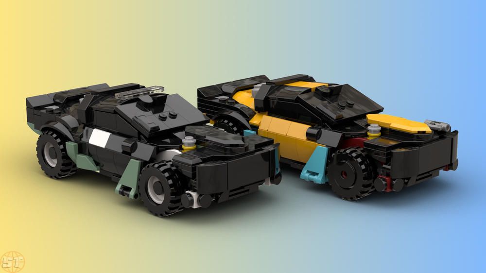 Lego Cyberpunk 2077 - Quadra Type-66 Hoon & Javelina