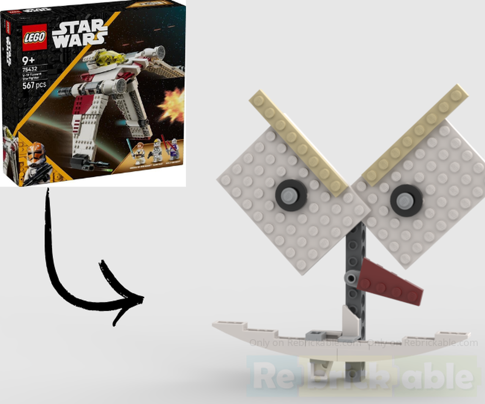 Lego 75432 Scary Face