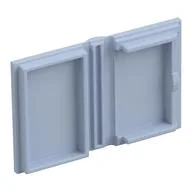 Book 2 x 3 [Plain] / Light Violet