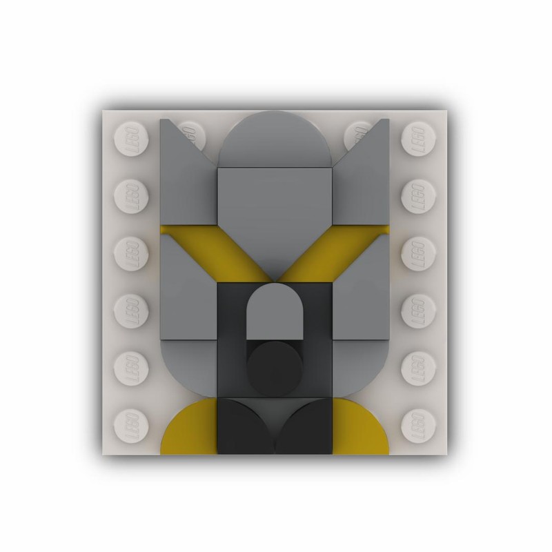 Lego The Wasp Mini Mosaic (Designed for LEGO X Levi's)