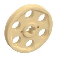 Technic Wedge Belt Wheel [aka Pulley] / Tan