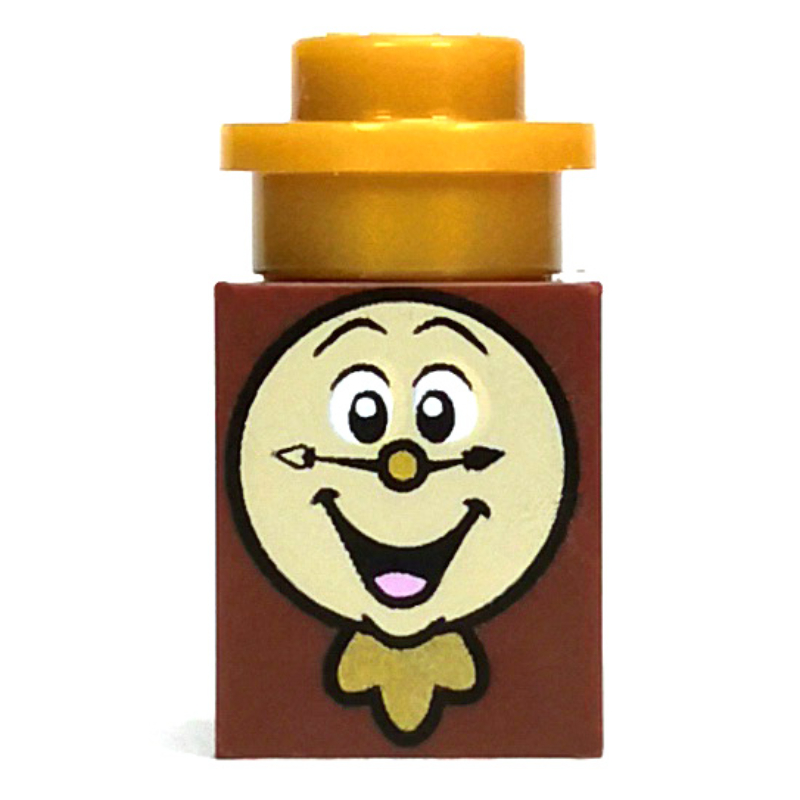 Lego Cogsworth, Micro, Round Plate Top