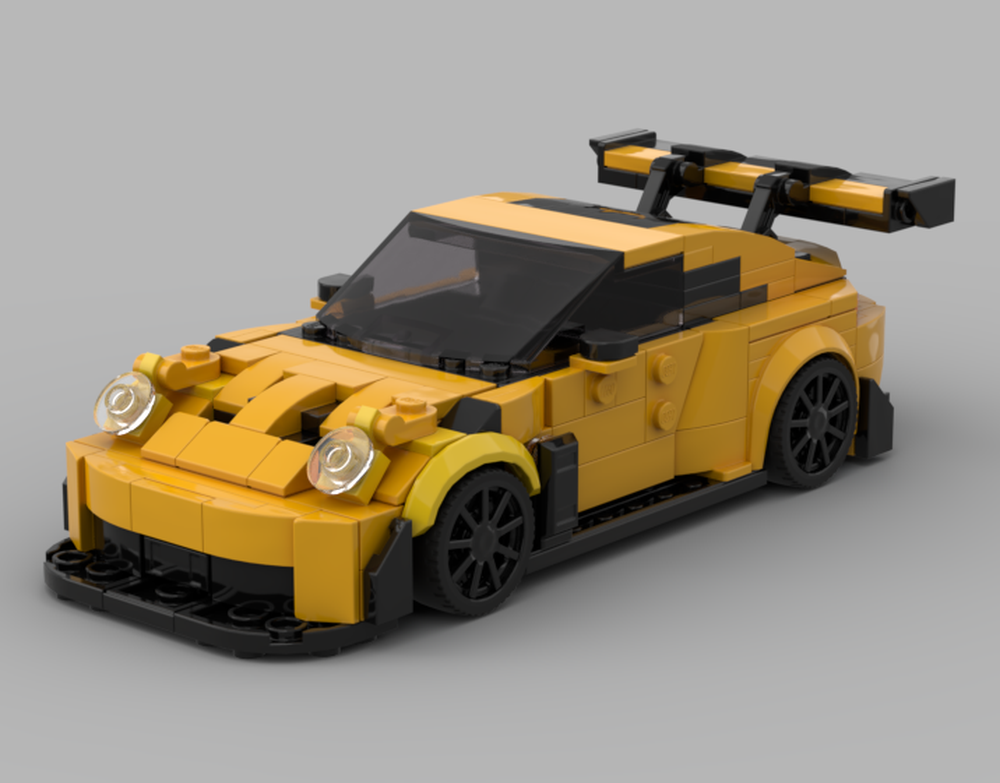 Lego Porsche 911 GT3 RS revamp