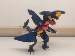 Flying hammer-head shark