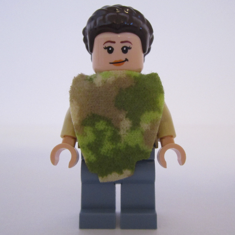Lego Princess Leia, Endor Outfit, Poncho