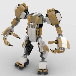 Golden Dragon Mech