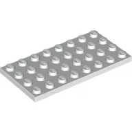 Plate 4 x 8 / White