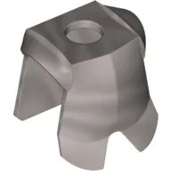 Minifig Neckwear Armor Breastplate with Leg Protection [Plain] / Pearl Light Gray