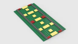 Ballasted Straight Track Baseplates (16x32)