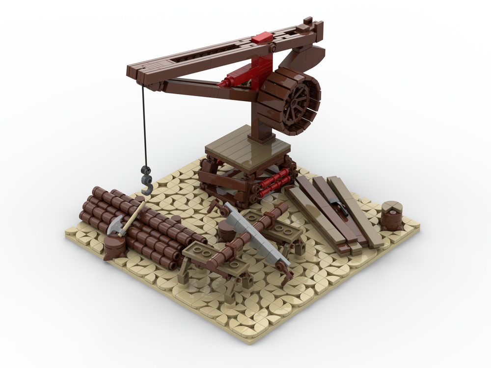 Lego Age of Empires - Lumber Camp (Middle Eastern)