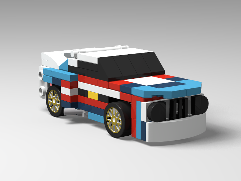 Lego 1973 BMW 3.0 CSL Group 2 Works (chassis 2275997)