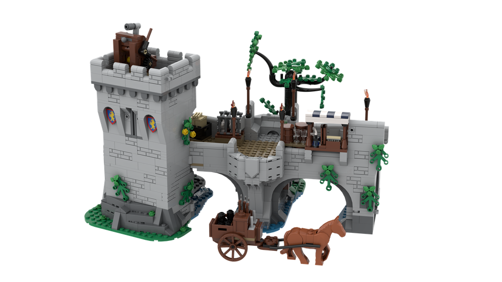 Lego Castle Center Bridge