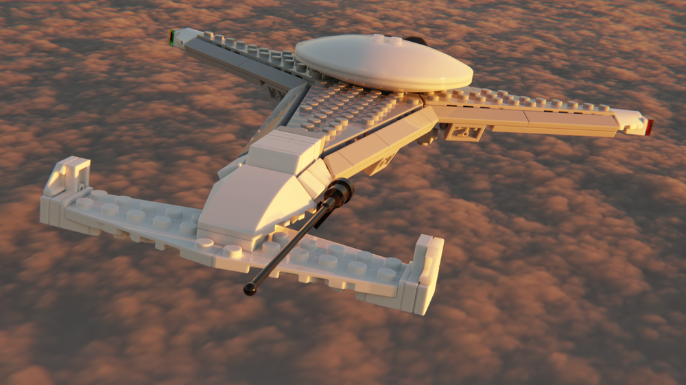 Lego Futuristic AWACS Drone