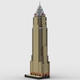 Key Tower at 1/650th Scale