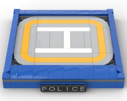Police Building Rooftop Helipad