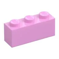 Brick 1 x 3 / Bright Pink